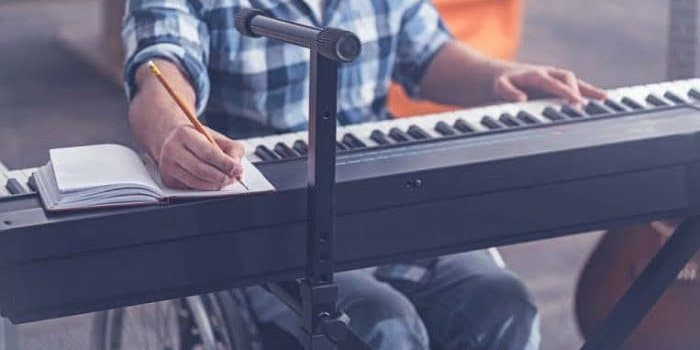 پیانو دیجیتال Piano Yamaha P45 — تصویر ۵