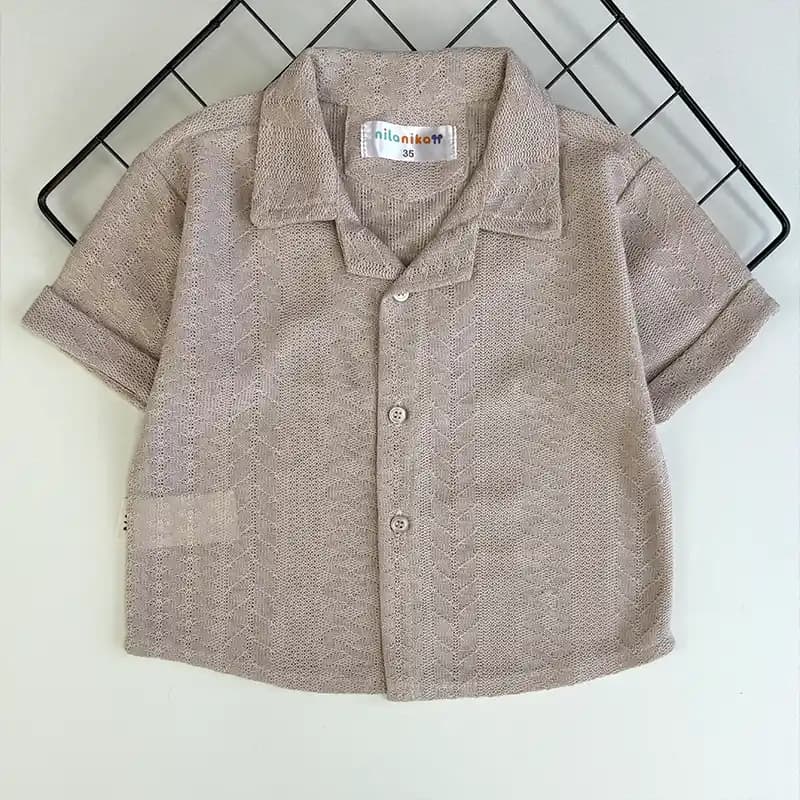 شومیز بچگانه اسپرت تابستانی مدل سورن (Soren) کد 4273 — تصویر ۴