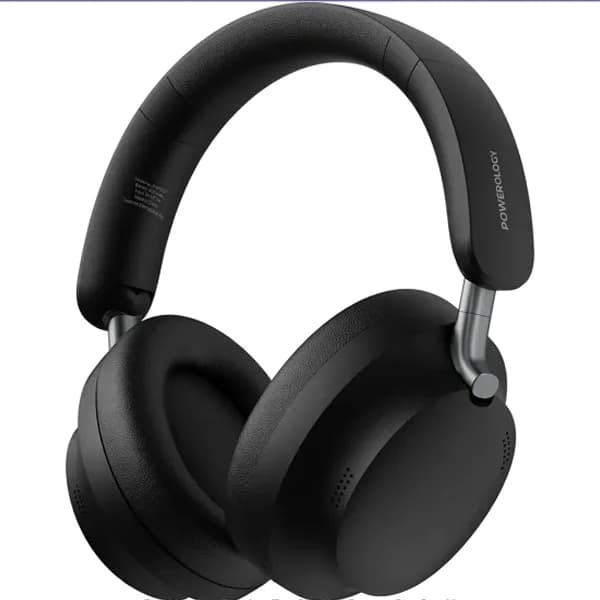 هدفون بلوتوثی پاورولوژی POWEROLOGY SOLIV HYBRID ANC+ENC PW1037