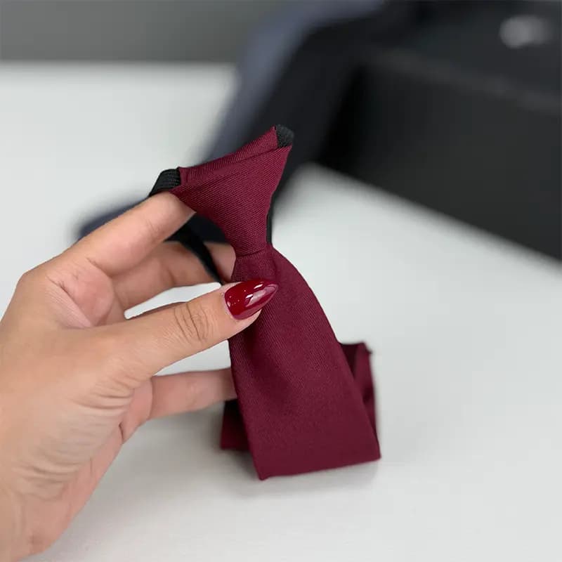 کراوات بچگانه کلاسیک کتان کد ۴۳۱۰ — تصویر ۸