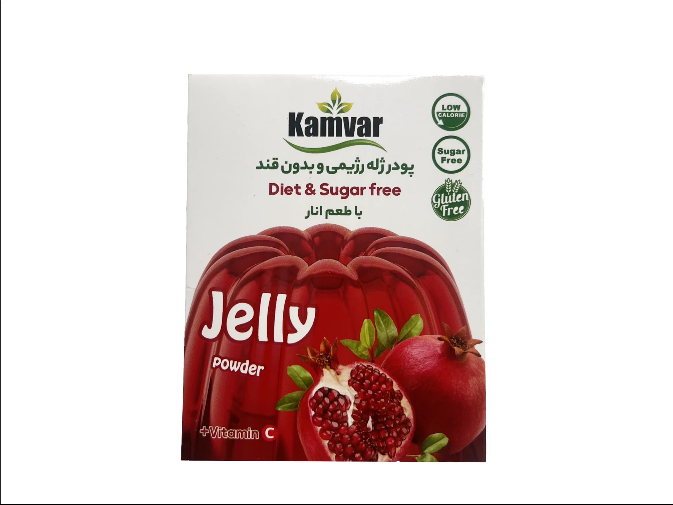 پودر ژله انار رژیمی کامور