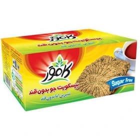 بیسکویت جو بدون قند کامور