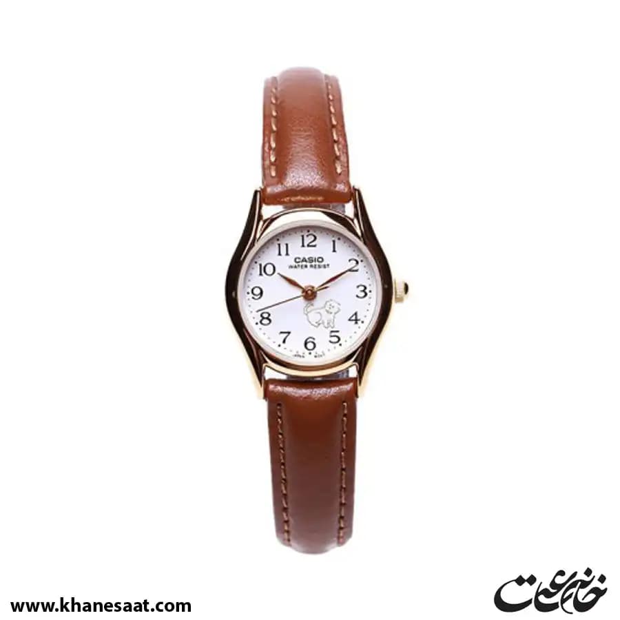 ساعت کاسیو زنانه بند چرمی اورجینال مدل LTP-1094Q-7B7RDF — تصویر ۹