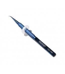 پنس حرفه ای تیتانیومی سر کج YAXUN YX-15C کد B21123 — تصویر ۲