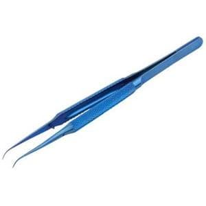 پنس حرفه ای تیتانیومی سر کج YAXUN YX-15C کد B21123 — تصویر ۴