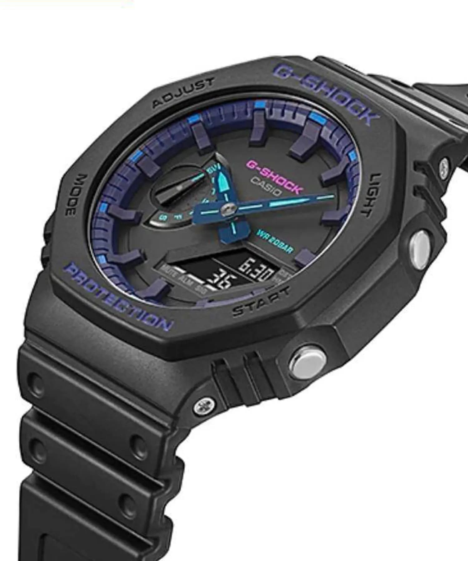 ساعت مچی مردانه G-Shock مدل CASIO-GA-2100VB-1ADR — تصویر ۴