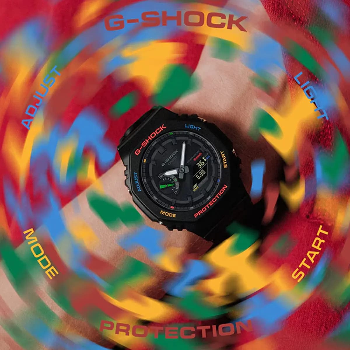 ساعت مچی مردانه G-SHOCK مدل CASIO-GA-B2100FC-1ADR — تصویر ۸