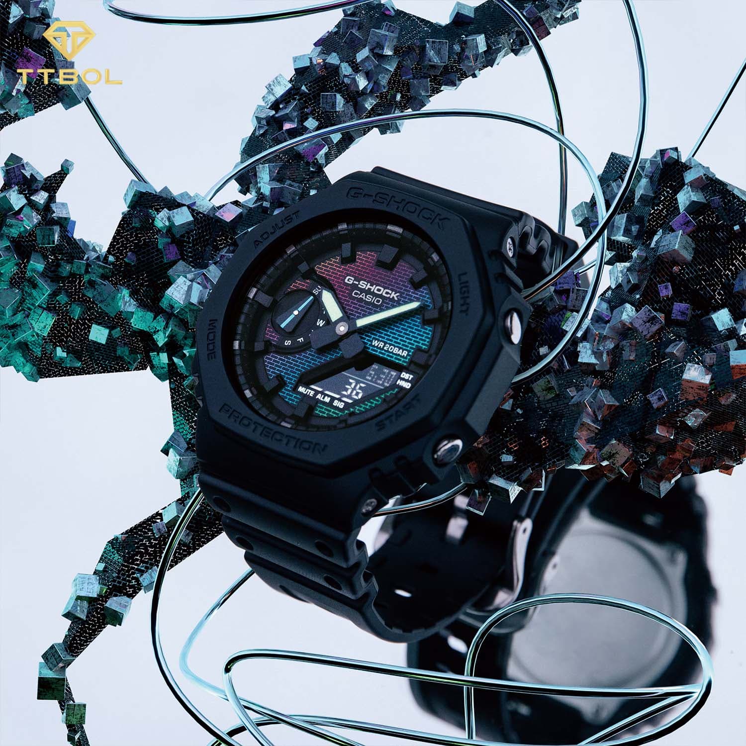 ساعت مچی مردانه G-SHOCK مدل CASIO-GA-2100RW-1A — تصویر ۶