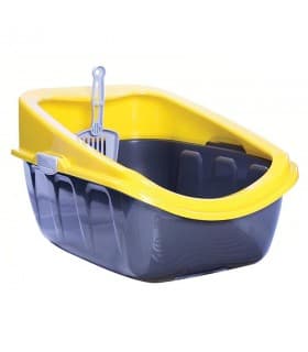 ظرف خاک گربه جورج لبه دار با بیلچه