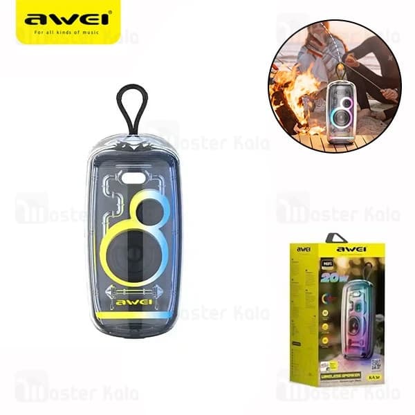 اسپیکر بلوتوث اوی Awei KA32 توان 20 وات رم خور — تصویر ۵