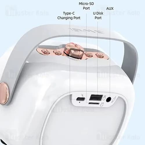 اسپیکر بلوتوث اوی Awei Y889 Karaoke Speaker توان 10 وات با میکروفون — تصویر ۲