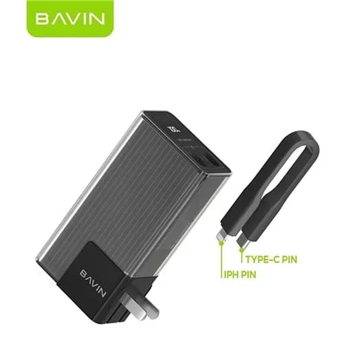 پاوربانک 10000 باوین Bavin PC1100S توان 20 وات