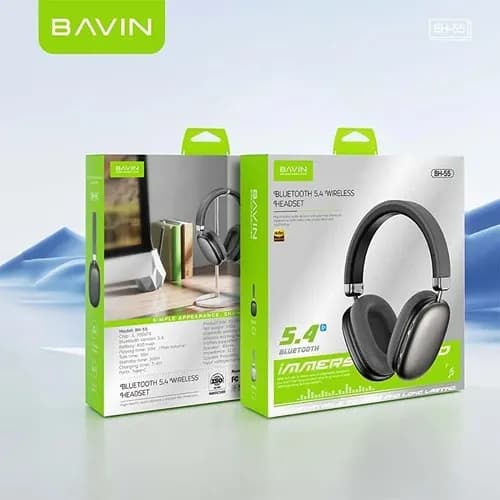 هدفون بلوتوث باوین Bavin BH-55 — تصویر ۷