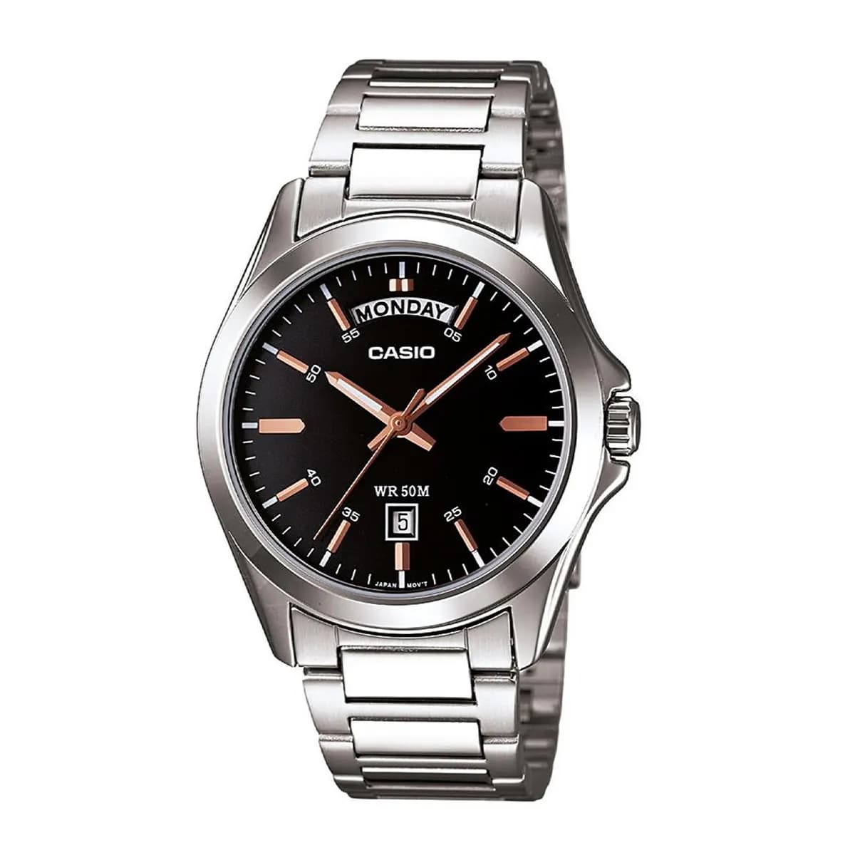 ساعت مچی مردانه کاسیو مدل CASIO-MTP-1370D-1A2 — تصویر ۸