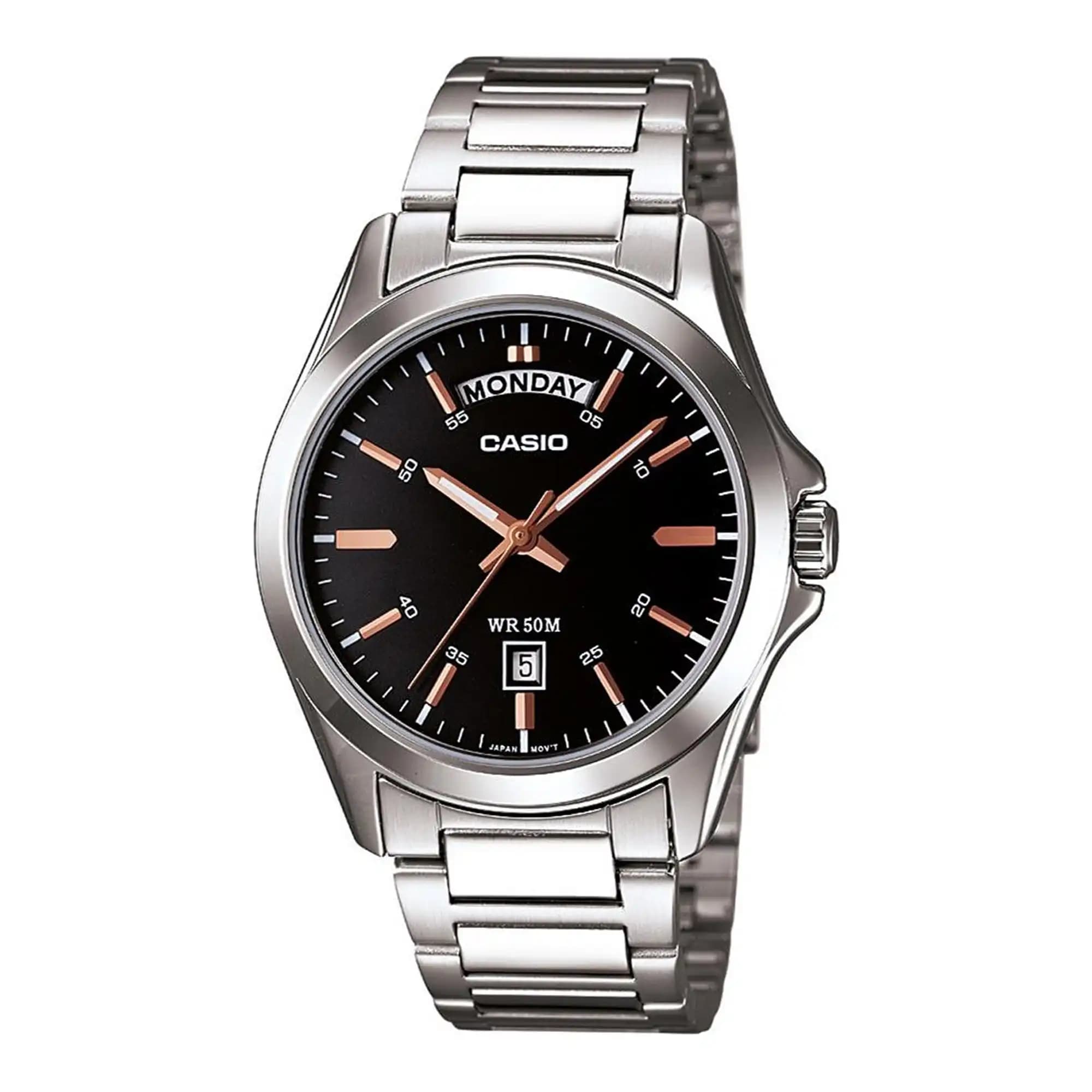 ساعت مچی مردانه کاسیو مدل CASIO-MTP-1370D-1A2