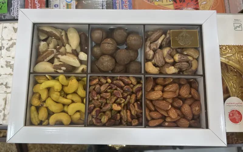 باکس کادویی آجیل هالیوودی