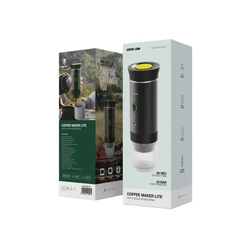 اسپرسو ساز مسافرتی گرین لاین Green Lion Coffee Maker Lite GNCOFMKLTBK — تصویر ۲