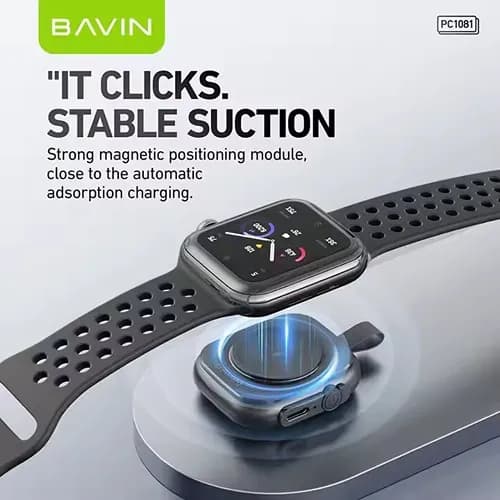 پاوربانک اپل واچ باوین Bavin PC1081 — تصویر ۵