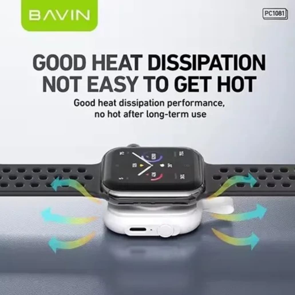 پاوربانک اپل واچ باوین Bavin PC1081 — تصویر ۹
