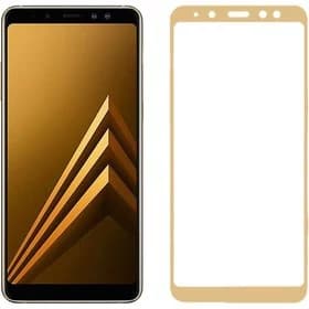 گلس فول سامسونگ A8 Plus طلایی