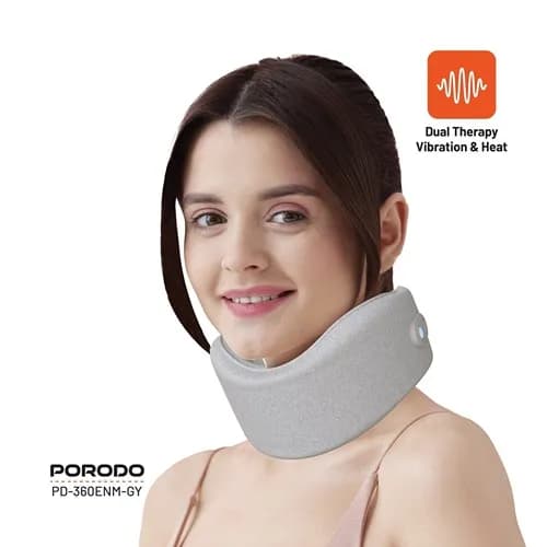 ماساژور گردن پرودو Porodo Neck Pillow Massager PD-360ENM همراه با کمپرس گرم — تصویر ۴
