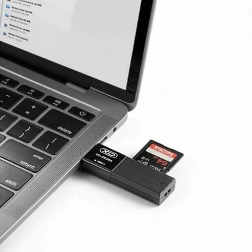 رم ریدر ایکس او XO DK05A USB 2.0 TF and SD — تصویر ۳
