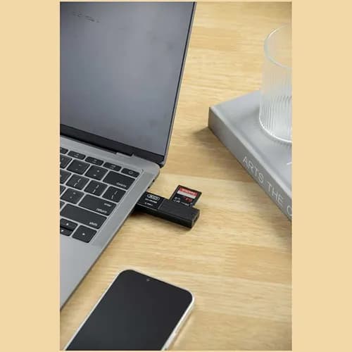 رم ریدر ایکس او XO DK05A USB 2.0 TF and SD — تصویر ۴