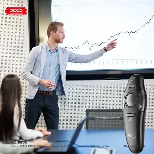 قلم پاورپوینت و پرزنتر دوکاره ایکس او مدل XO CF26 — تصویر ۴