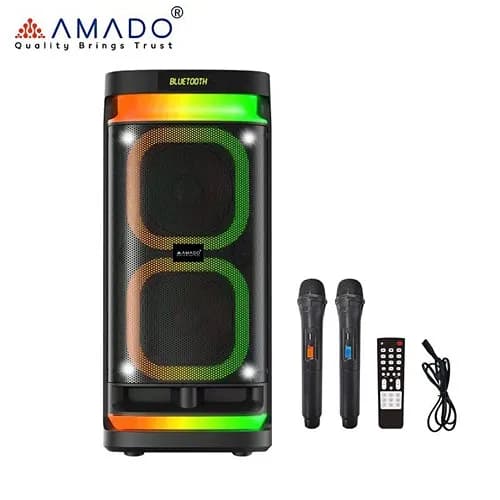 اسپیکر پارتی باکس 80 وات آمادو AMADO AMS08126
