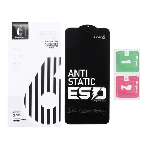 محافظ صفحه نمایش شیشه ای Full Cover ESD Anti Static – Super 6 OG مدل Samsung Galaxy A17 / A16 / A26