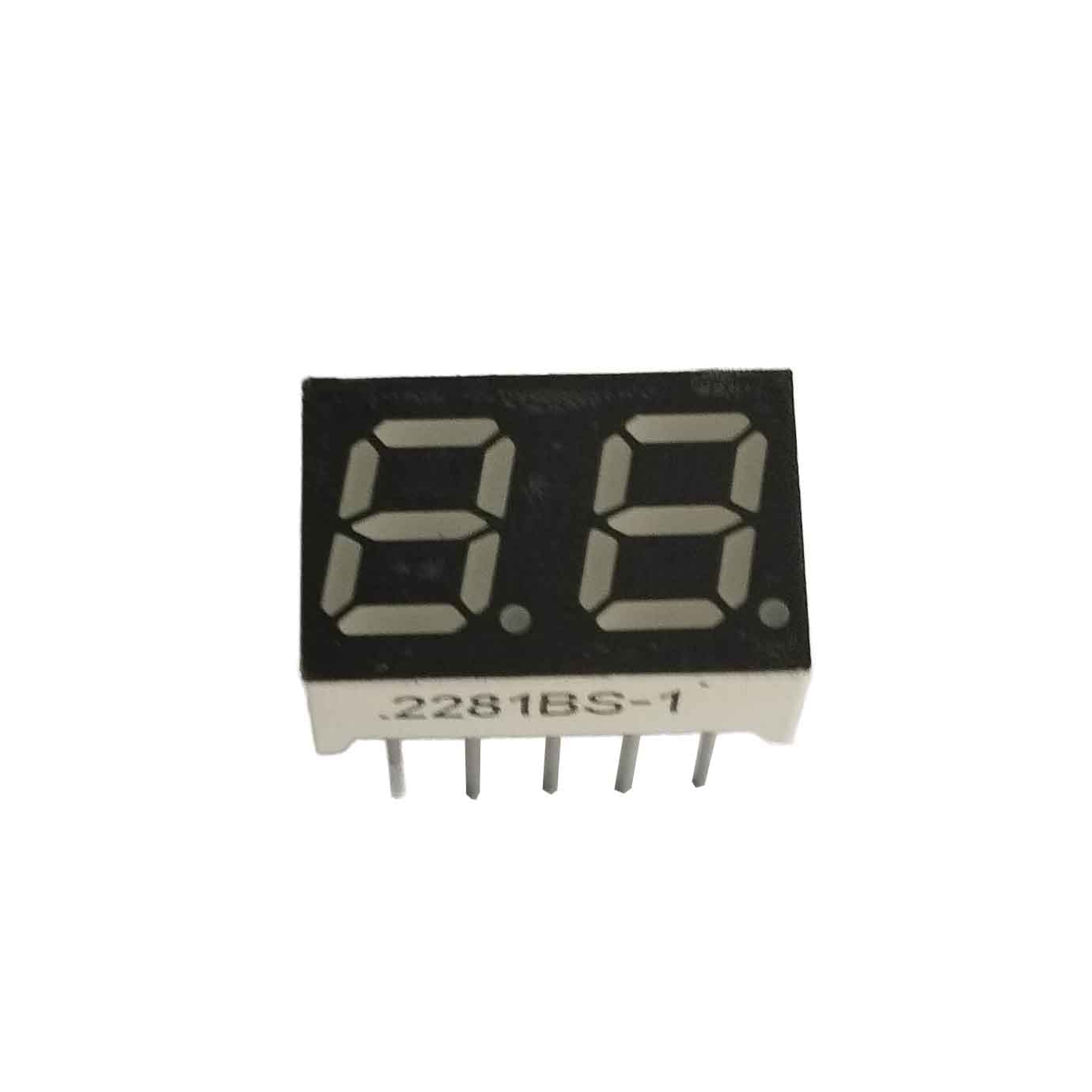 سون سگمنت قرمز 2 دیجیت آند مشترک 0.28 اینچ
