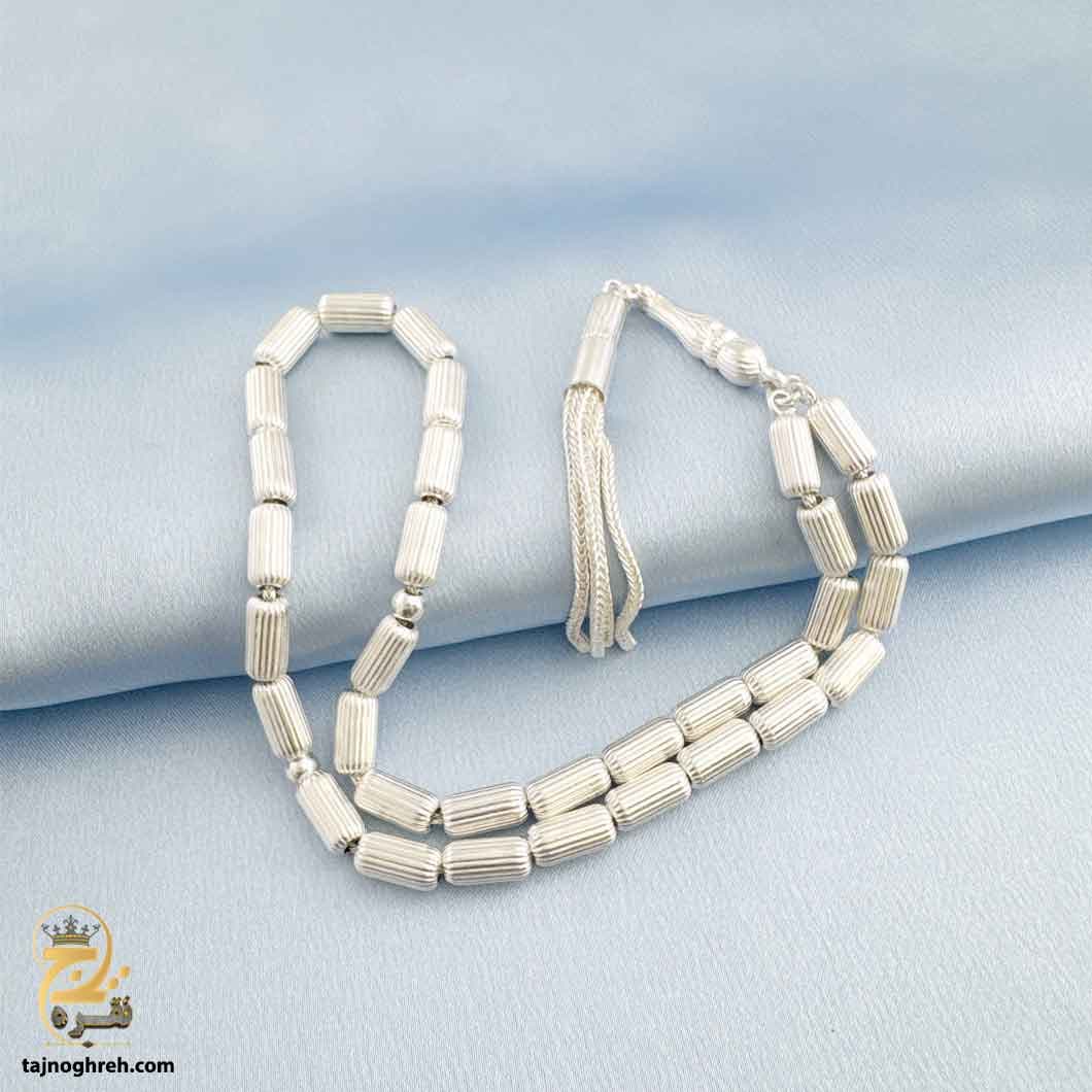 تسبیح نقره 33 دانه اصل ترک مدل MST T13 — تصویر ۴