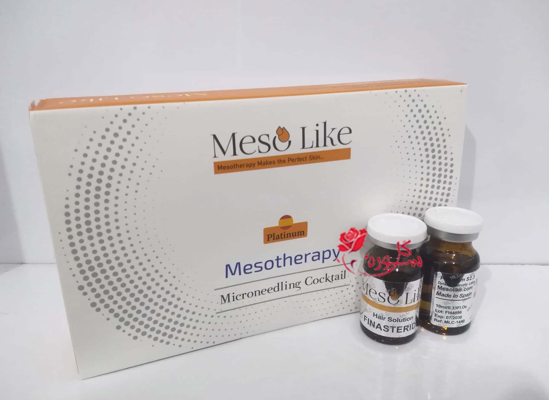 کوکتل تقویت مو فینستراید مزولایک finasteride اورجینال — تصویر ۳