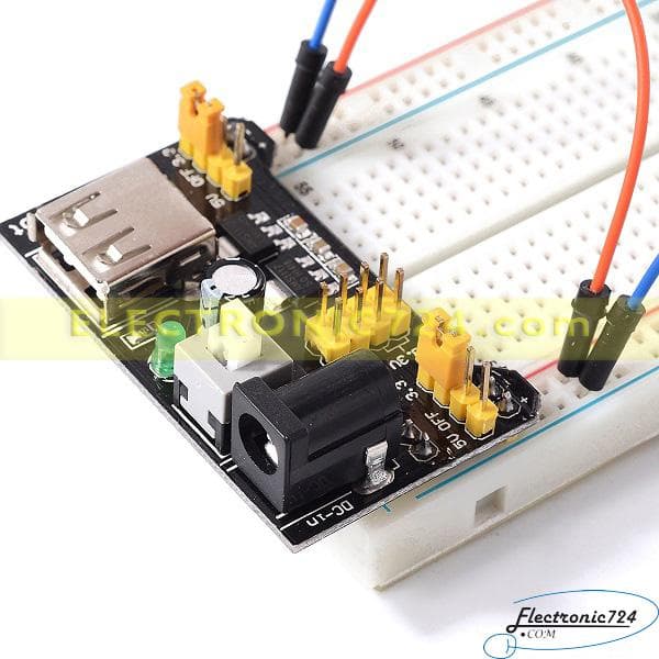 ماژول تغذیه برد بورد 5V-3.3V MB-102 — تصویر ۴