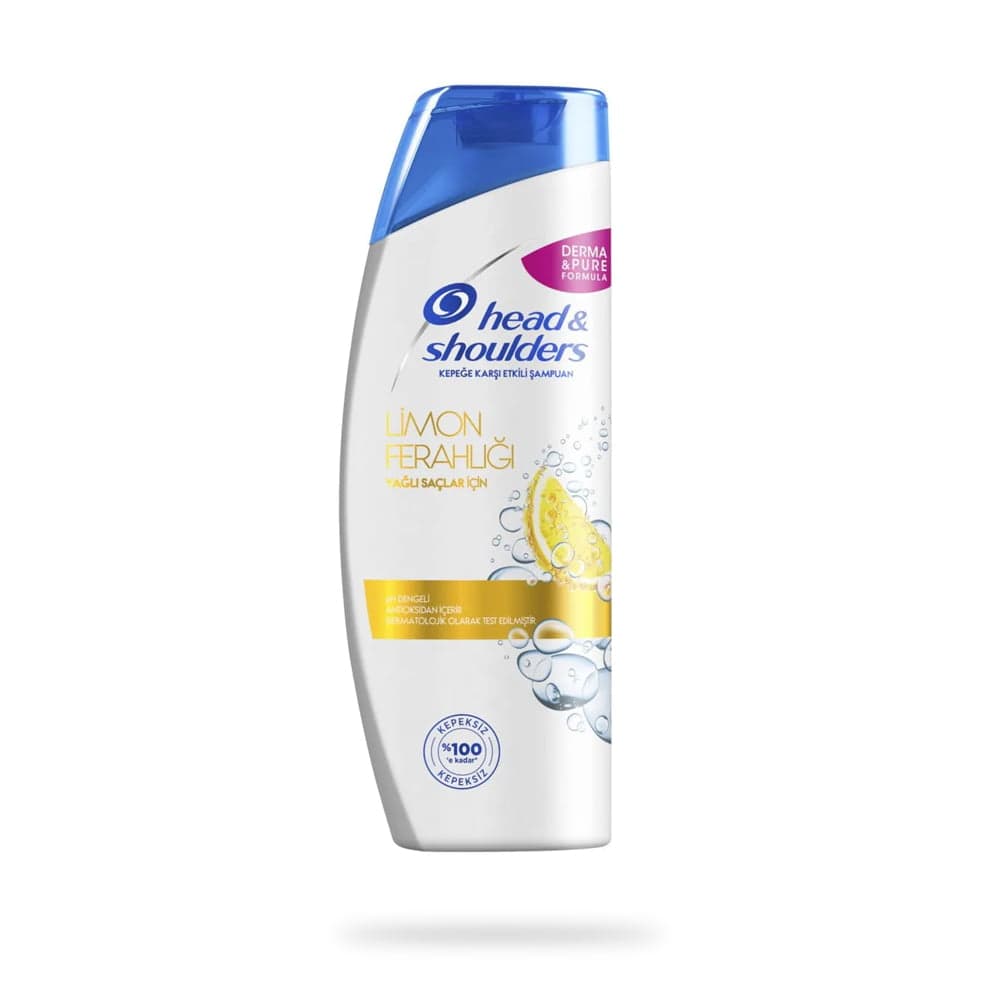شامپو Head & Shoulders LIMON FERAHLIGI هد اند شولدرز لیمو ضد شوره مناسب موهای چرب 350 میل