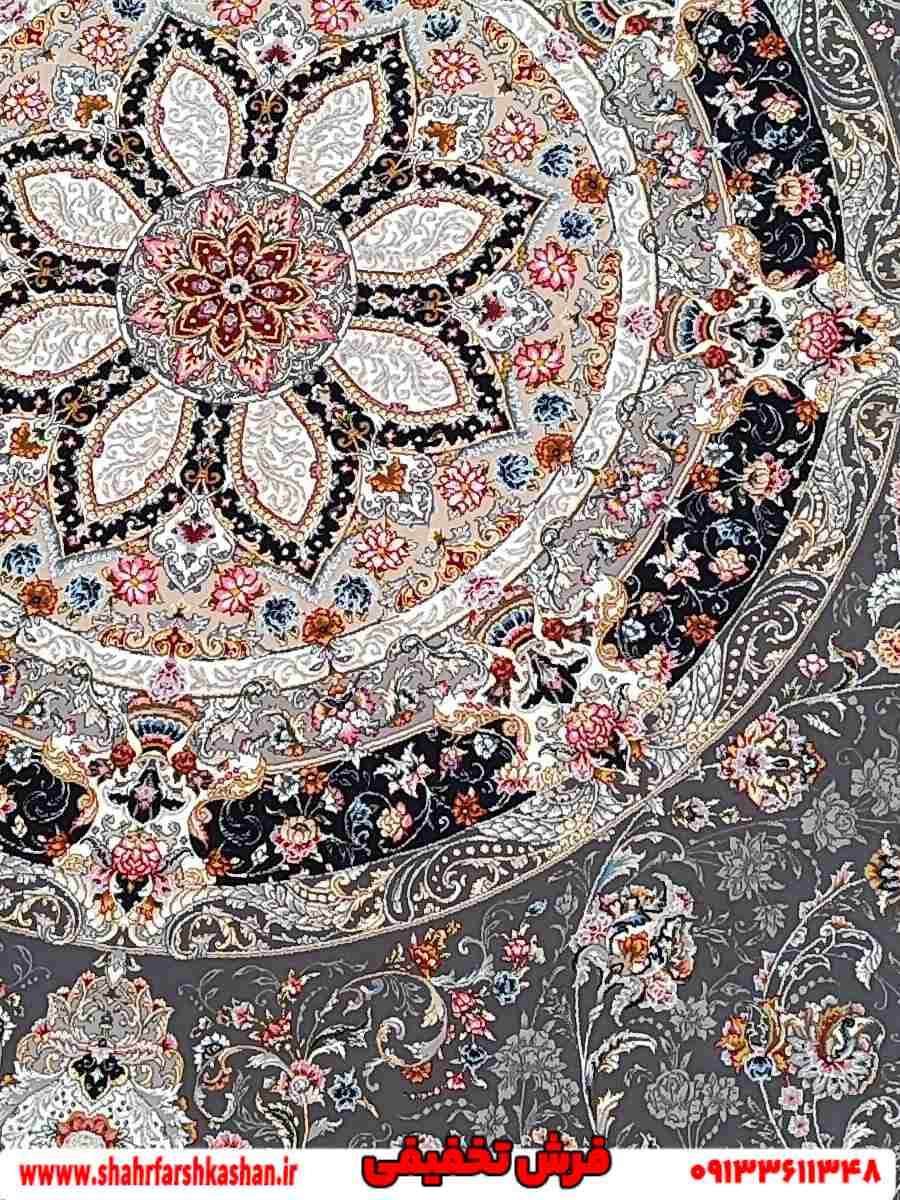 فرش طرح باران دودی 1500 شانه شهر فرش — تصویر ۵