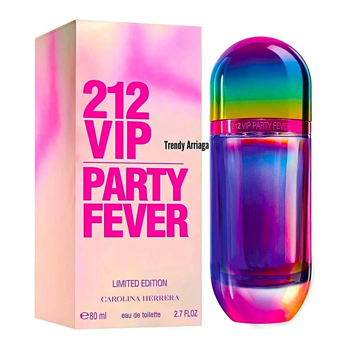 عطر ادکلن کارولینا هررا 212 وی آی پی پارتی فیور زنانه اصل — تصویر ۲