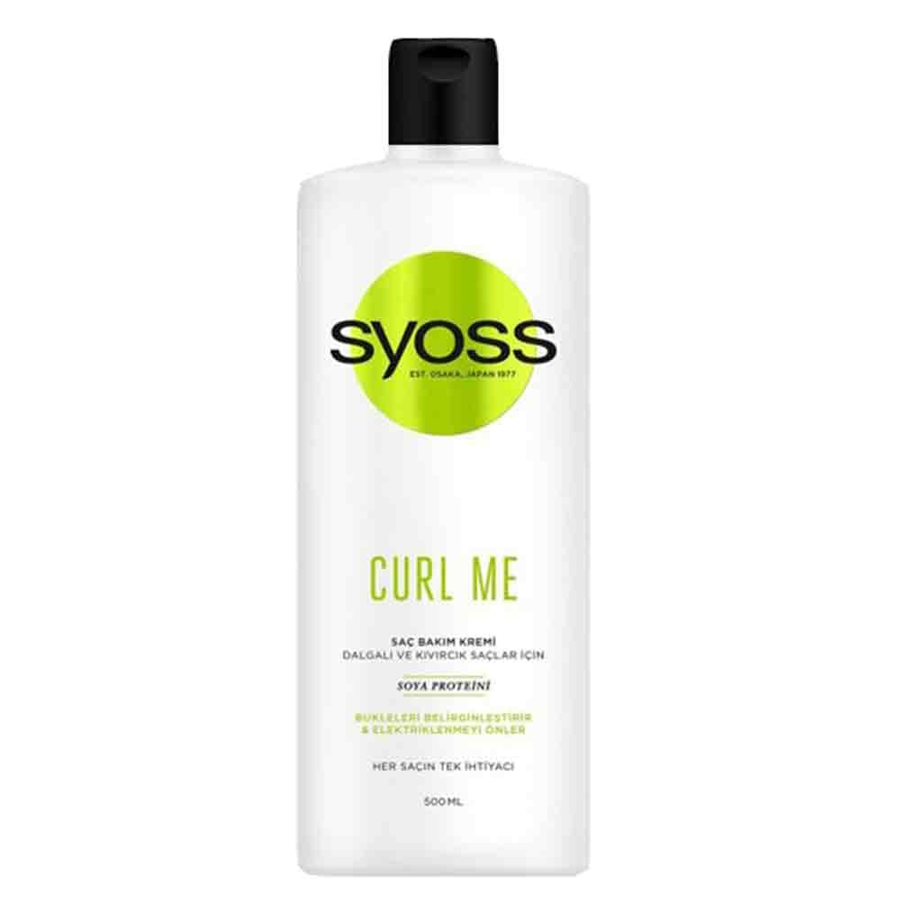 نرم کننده مو سایوس Syoss Curl Me مناسب موهای فر و مجعد 500 میل