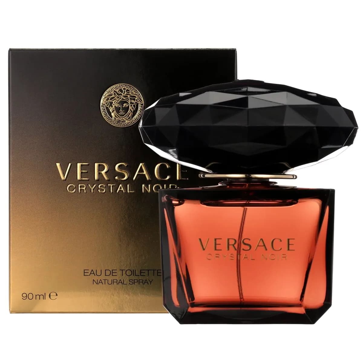 عطر ادکلن ورساچه کریستال نویر ادو تویلت (ورساچه مشکی) زنانه اصل