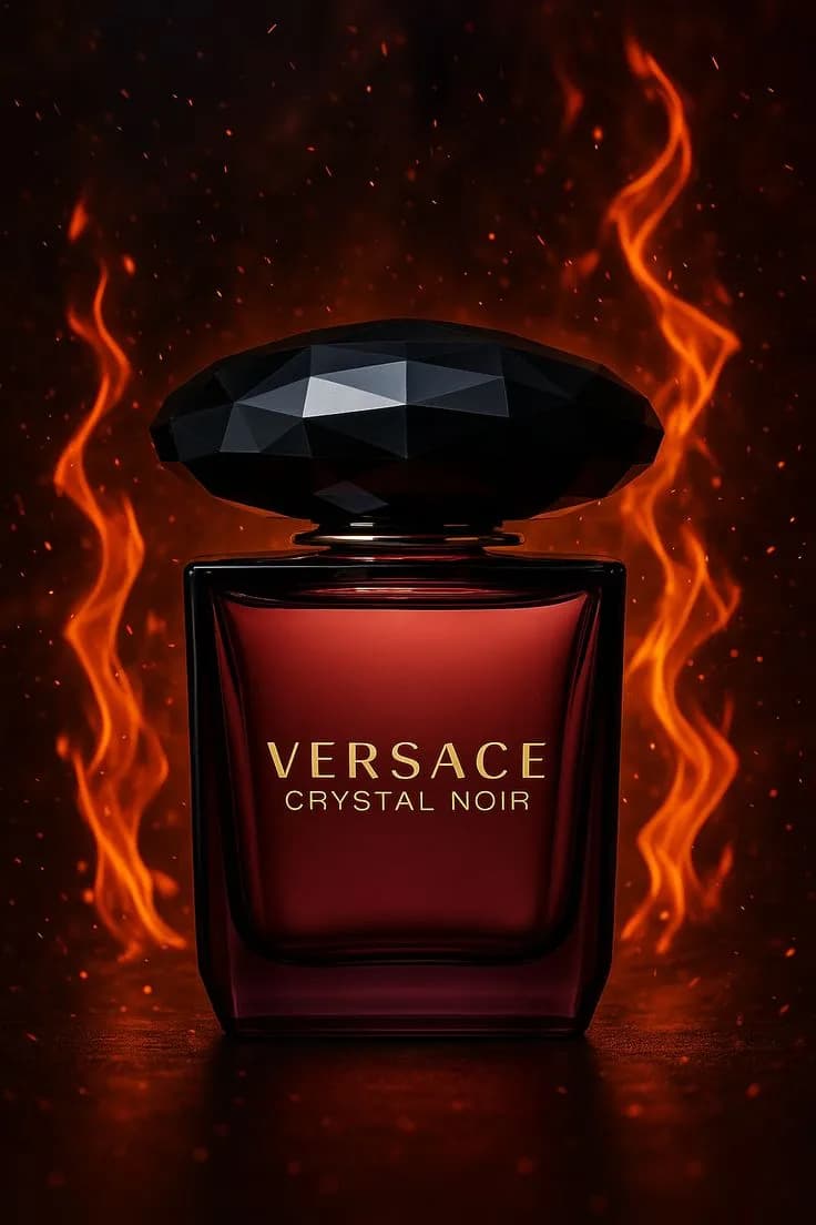 عطر ادکلن ورساچه کریستال نویر ادوپرفیوم (ورساچه مشکی) زنانه اصل — تصویر ۳