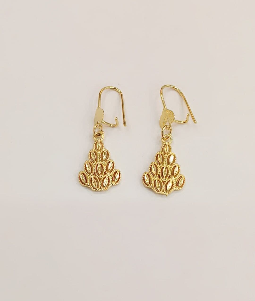 گوشواره حلقه ای اویز دار