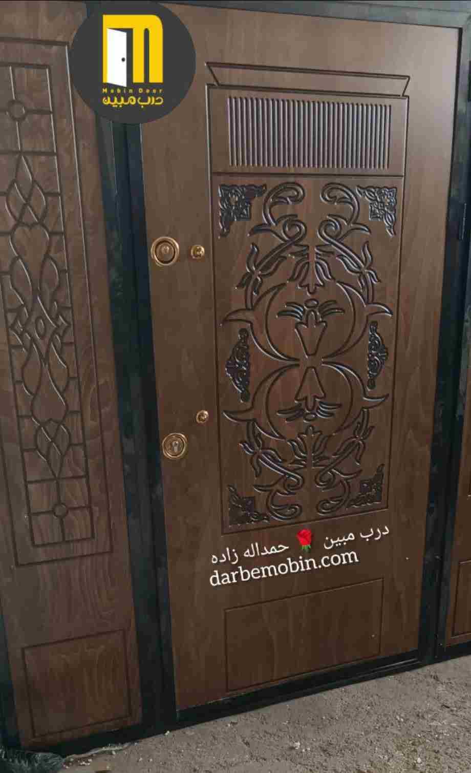 درب ضدسرقت (لابی) شیشه خور راش کد 154 — تصویر ۴