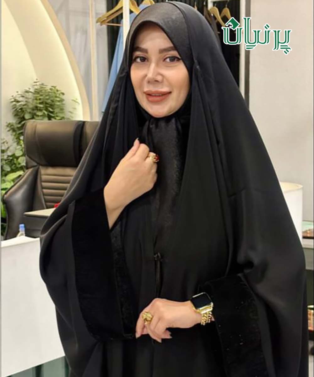 چادر کرپ مهاراجه عربی مچ اشرافی مخمل