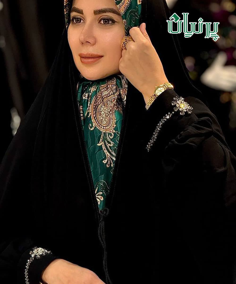چادر عربی کرپ مهاراجه جده مچ سنبادی