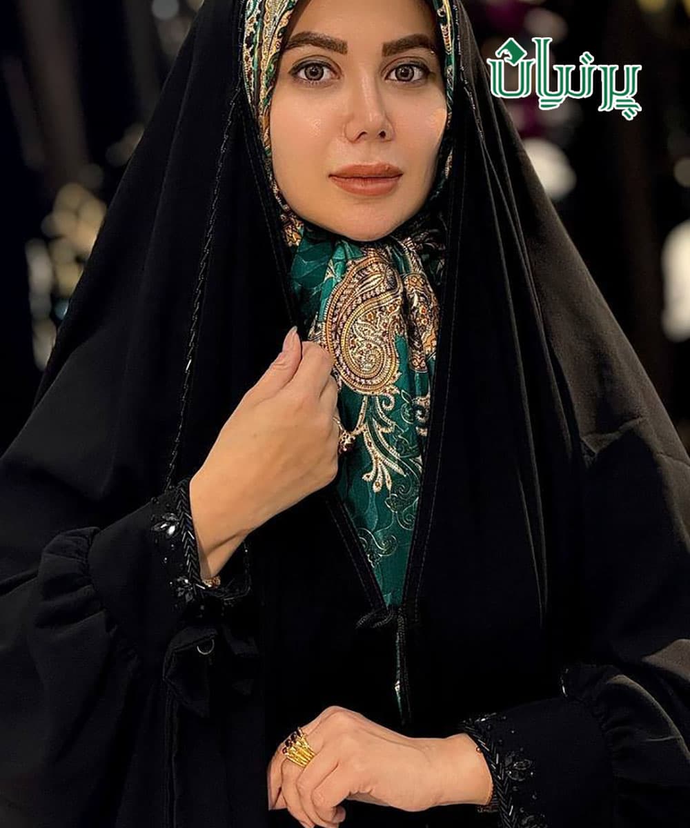 چادر عربی کرپ مهاراجه جده جواهردوزی ساغر