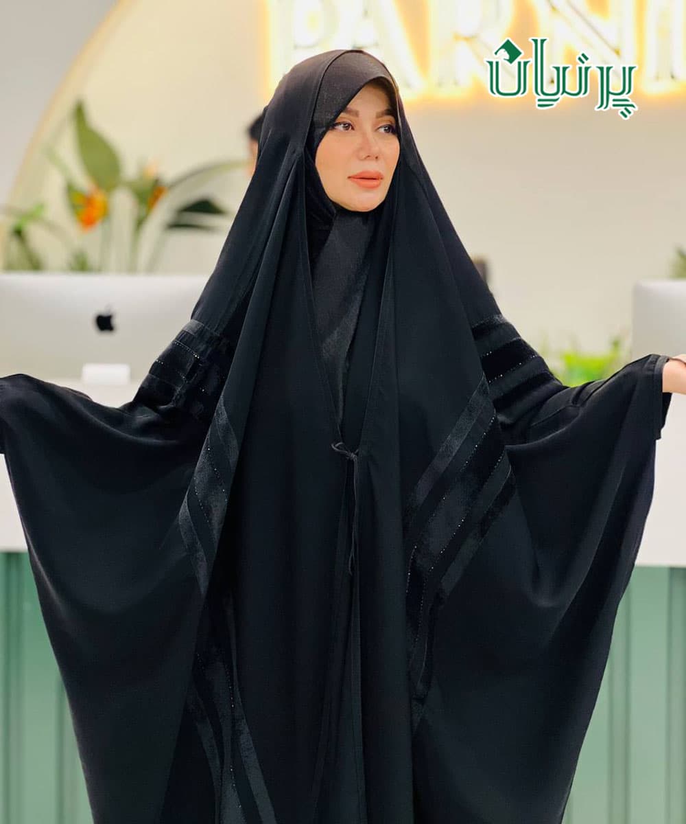 چادر بولگاری جده لاین نگین مخمل آسا — تصویر ۳