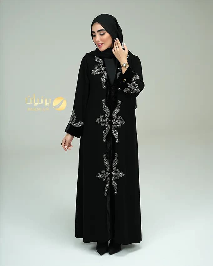 مانتو ویدا جلو مخمل افسانه