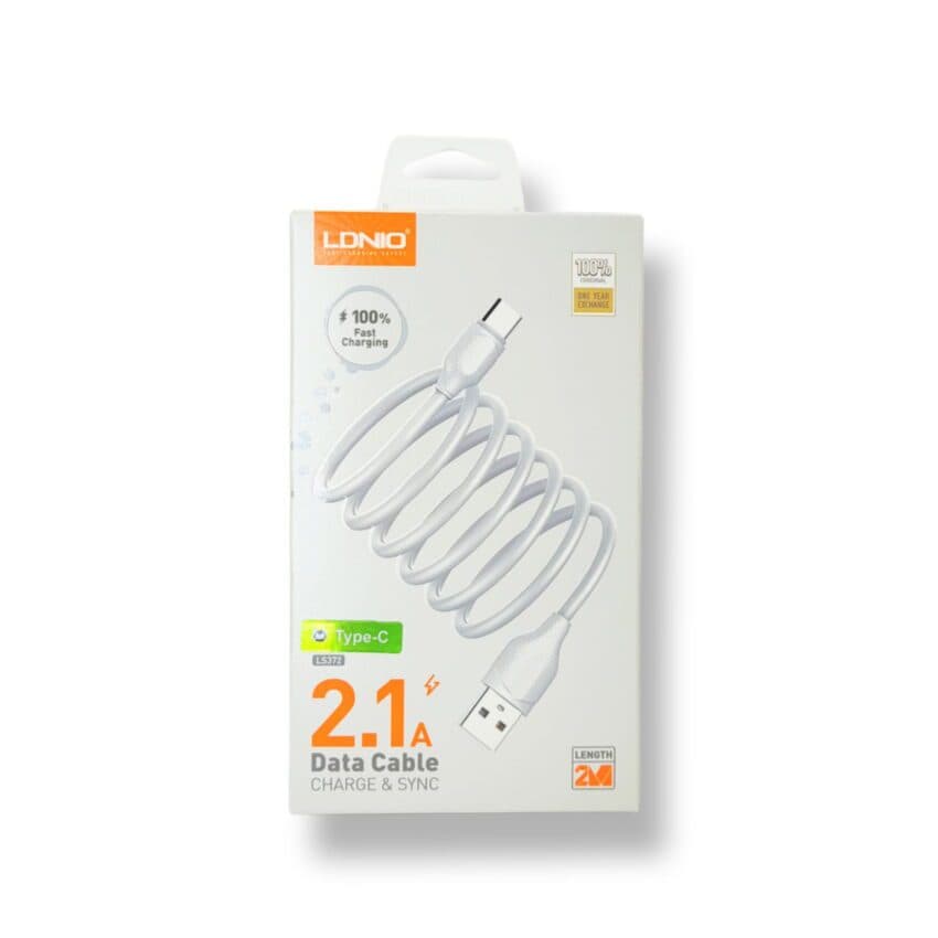 کابل تایپ‌سی LDNIO مدل LS372