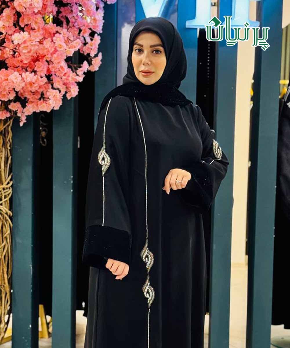 مانتو عبا ویدا جواهر دوزی فرحناز