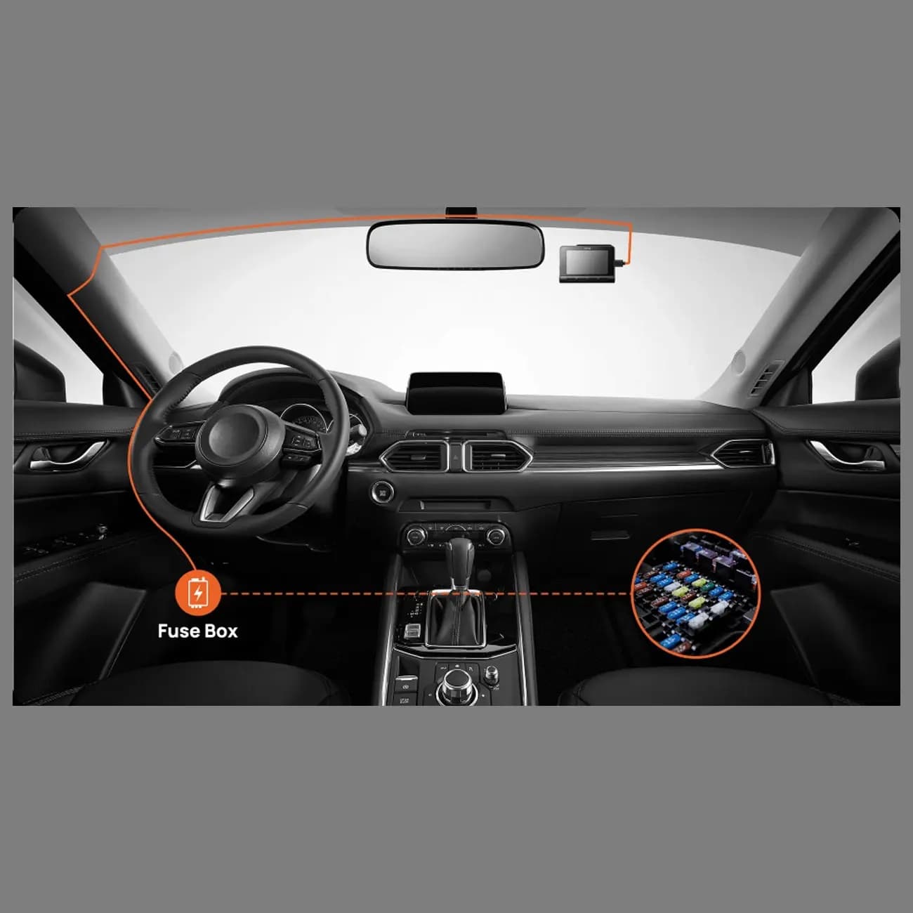 کیت برق دائمی دوربین خودرو هفتاد مای مدل 70mai Adjustable Hardwire Kit UP06 — تصویر ۴